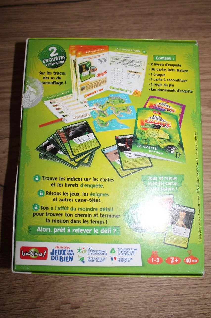 Nature Challenges Escapade Operation Camouflage Bioviva 7yrs and up – photo 2